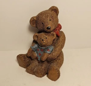 ALL GODS CHILDREN "MOE & POKEY" MARTHA HOLCOMBE BEAR FIGURINE #83 - Picture 1 of 9