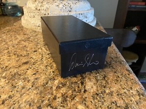 Signed David Blaine Playing Cards Deck Empty Storage Split Spades Brick Box