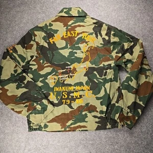 Far East Tour Iwakuni,Japan/Bastrop, Texas USMC 79-80 Camo Jacket - Picture 1 of 15
