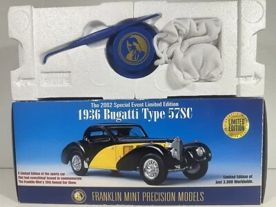 The 2002 Special Event Limited Edition 1936 Bugatti Type 57SC Sealed Shell + COA - Image 1 of 4