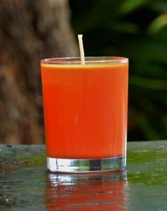 40hr FRESH RIPE APRICOTS Organic ECO SOY PREMIUM JAR CANDLE Triple Scented Gifts - Picture 1 of 12