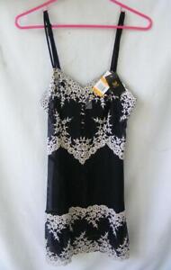 Wacoal Embrace Lace S Slip Sheer Chemise Cami Strap Nightgown 814191 New $62