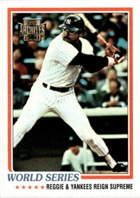 2001 Topps Archives #225 Reggie Jackson - Image 1 of 2