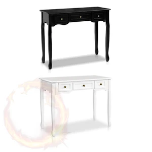 Artiss Hall Console Table Hallway Side Dressing Entry Wooden French 3 Drawers - Picture 1 of 16