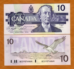 Canada, $10, 1989, P-96c, BEG, UNC - Picture 1 of 1