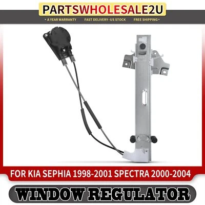 Rear Left LH Manual Window Regulator for Kia Sephia 1998-2001 Spectra 2000-2004 - Image 1 of 4