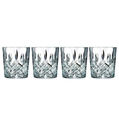 Marquis by Waterford Markham Crystalline Old Fashion Whiskey Tumbler Set of 4 - image 1 of 4