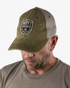 NEW@ Hoyt Archery "Olive Crest" Green Hat/Cap! Legacy DTA - Picture 1 of 1