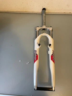 neue 28 zoll feder 1x1/8  gabel zoom, einstellbar ,195 mm gewindschaft + disc. - Bild 1 von 4