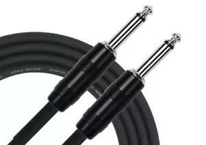 Cable de guitarra recto Kirlin estándar de 20 pies - negro - Imagen 1 de 3
