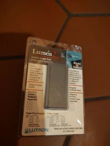 Lutron Lumea 2 Switch -Single Pole LTR-1PSH-NH New Hunter Color - Picture 1 of 2