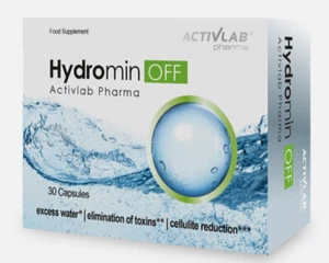 ACTIVLAB HYDROMIN OFF Reduces Excess Water from Body 30 capsules Hydrominum