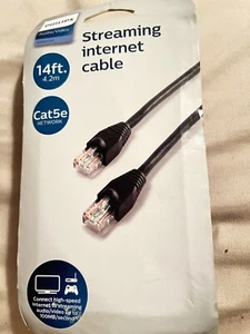 Philips Audio/Video Streaming Internet Cable, 14ft SWN7112A/27, Cat5e Network - Picture 1 of 2