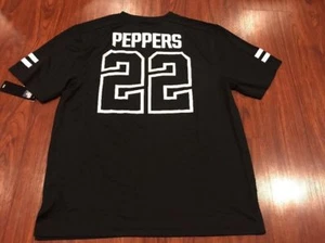 Men’s Cleveland Browns #22 Peppers Hashmark Jersey Size Adult M New $60 - Picture 1 of 2
