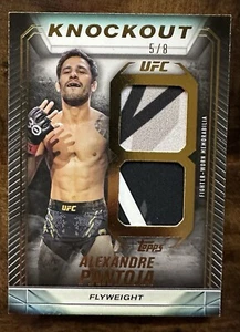 Alexandre Pantoja Knockout Dual Relics /8 🔥 - 2024 Topps UFC Knockout #KDR-AP - Picture 1 of 13