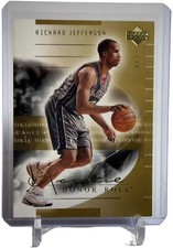 2001-02 Upper Deck Honor Roll Nets Basketball Card #117 Richard Jefferson Rookie