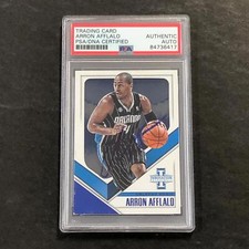 2013-14 Panini Innovation #65 Arron Afflalo Signed Card AUTO PSA/DNA Slabbed Mag
