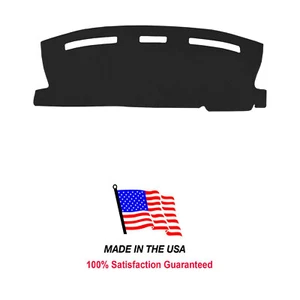 Black Carpet Dash Cover Compatible w/ Chevy Van Express 2017-2022 CH132-5 - Picture 1 of 11