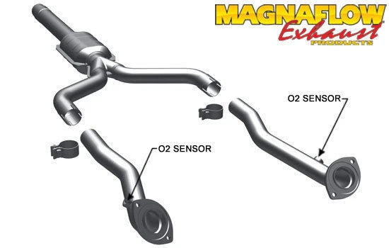 Convertidor catalítico trasero Magnaflow ajuste directo Lexus LS400 SC400 1996-1997 4L Foto 1 de 1