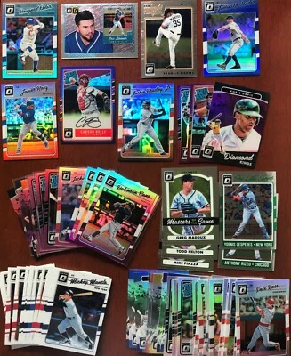 2017 Donruss Optic Baseball Cards - You Pick Base Inserts Holo - FREE SHIP - Image 1 of 4