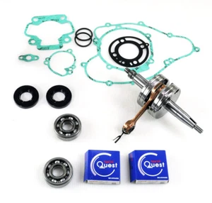 Engine Rebuild Kit for Kawasaki KX 65 Crank shaft Main Bearing Oil Seal Gaskets - Bild 1 von 8