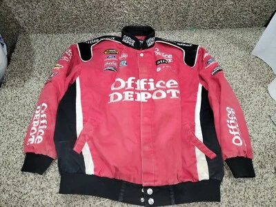 CHAQUETA DE CARRERAS CARL EDWARDS #99 NASCAR OFFICE DEPOT CHASE AUTÉNTICOS Adulto XL Foto 1 de 4