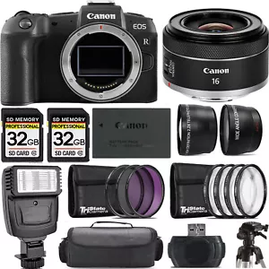 Canon EOS RP Mirrorless Camera +16mm f/2.8 STM Lens +Flash- Kit - Picture 1 of 7