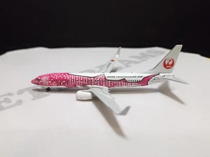 1/400 JAPAN TRANSOCEAN JTA BOEING 737-800 800WL PINK SHARK JA06RK PHOENIX MODEL - Picture 1 of 7
