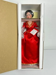 Vintage 1993 Miss America Leanza Cornett 18" Porcelain Doll #393 - New - Picture 1 of 8