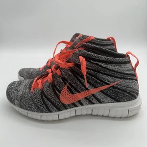 Nike Free Flyknit Chukka Women’s US Size 8.5 Hyper Pink Black 639699-002 - Picture 1 of 10