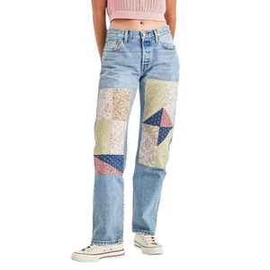 Jeans Levi's 501 Edición Limitada Mujeres Relajados Gk7 Talla W28 L32 - Imagen 1 de 17