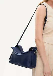 $348. Radley London De Beauvoir Zip Top Shoulder Bag Evenfall Dark Blue Silver - Picture 1 of 6
