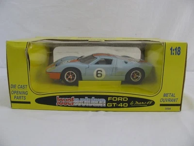 Vintage Jouef 1/18 Scale Diecast Lemans 1969 Ford GT 40 Model Car #3008 New! - Image 1 of 4