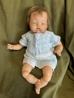 "Muñeca Pulgarcita Funcionando Años 60 OTT 16 Ideal Corp 16"" Conjunto Original" Foto 1 de 4