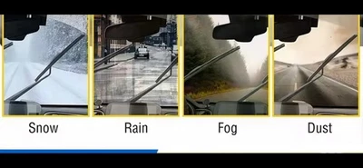 Toyota Camry Liftback 1986-1988 Smooth & Silent Wiper Blade front set & U-Hook  - Image 1 of 4