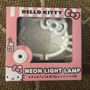 Sanrio Hello Kitty Silhouette Neon Light Lamp Brand New And Factory Sealed! - Picture 1 of 7