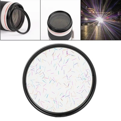 Colorful 82mm Star Filter Streak Filter Classic for DSLR Cameras - Image 1 of 4