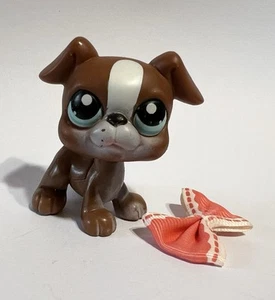 Littlest Pet Shop Pet Pairs #83 Boxer Dog - Picture 1 of 3