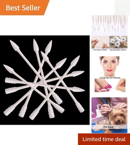 Doppelspitze Wattestäbchen - 800 Spiralkopftupfer für Baby, Beauty & Elektronik - Bild 1 von 9