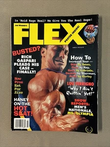 Flex Bodybuilding Muscle Magazine / Rich Gaspari / 03-93 - Picture 1 of 8
