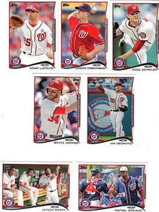 2014 Topps 1 2 Actualización Equipo Nacional Set Rendon Harper Zimmermann Strasburg 29 - Imagen 1 de 3