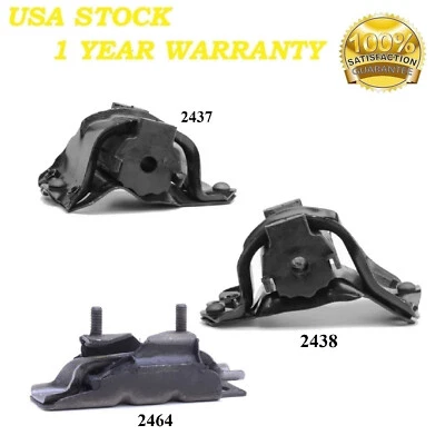 3PCS MOTOR & TRANS MOUNT FIT 1981-1982 MERCURY GRAND MARQUIS 4.2L & 5.0L - Image 1 of 4