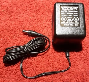 E3) Oriental Hero Power Adapter #OH-48064AT. Output; aC 12V, 1200mA, 5.5 x 2.1/ - Picture 1 of 3