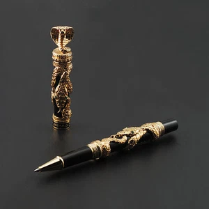 2016 New Model Jinhao Snake (Cobra) Golden Rollerball Pen - Imagen 1 de 6