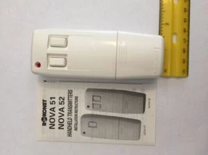 nova52 Rokonet nova 52 handheld transmitter dual channel outdoor range 305m - Picture 1 of 1