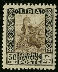 Libya   1924-40   Scott # 54a    Mint Never Hinged  - Bild 1 von 2