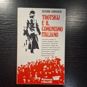 Silverio Corvisieri, Trotzki und der italienische Kommunismus, Samona und Savelli 1969 - Bild 1 von 2