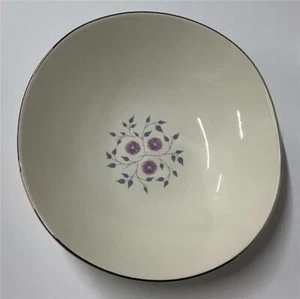 Anniversary Pattern Vegetable/Serving Bowl (A) Century Service Purple Flowers - Picture 1 of 11