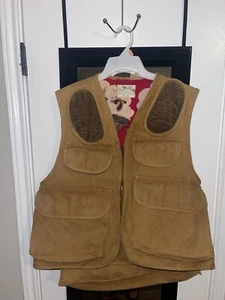 Foremost Hunting Clothing Pennys Canvas Padded Shoulder Shooting Vest Men’s VTG - Picture 1 of 13