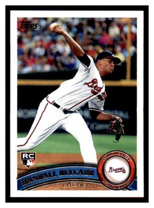 2011 Topps Update #US22 RANDALL DELGADO RC Atlanta Braves ~B5KK